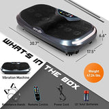 Máquina de ejercicios de vibración de pie SERENELIFE SLVBX3