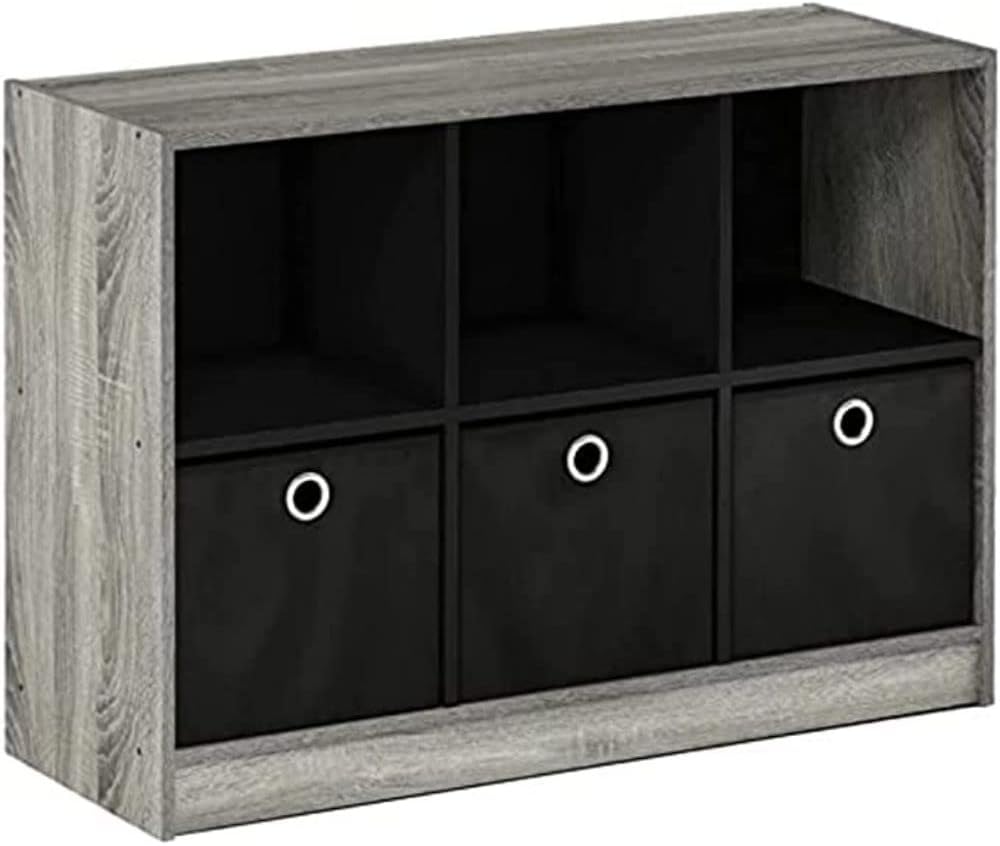 Estantería Cubo 3x2 Furinno con Bins, Organizador Básico