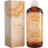 Aceite de masaje sensual puro de vainilla para el cuerpo