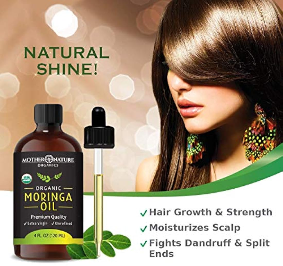 Aceite de moringa orgánico USDA - de la más alta calidad