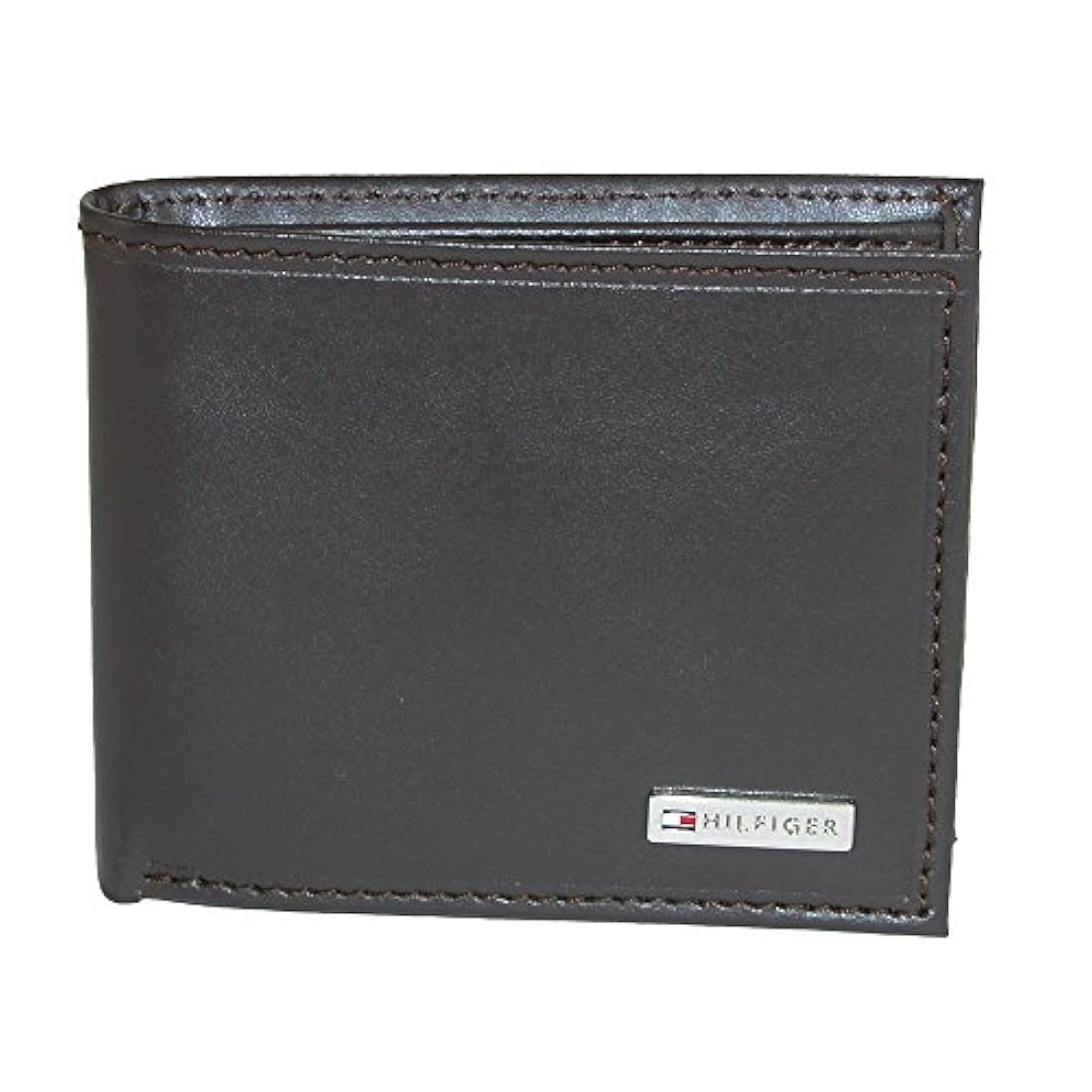 Cartera de piel con bolsillo para monedas