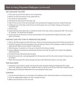 Cenefa de papel pintado (7.0 x 15.0 in), diseño de cebra