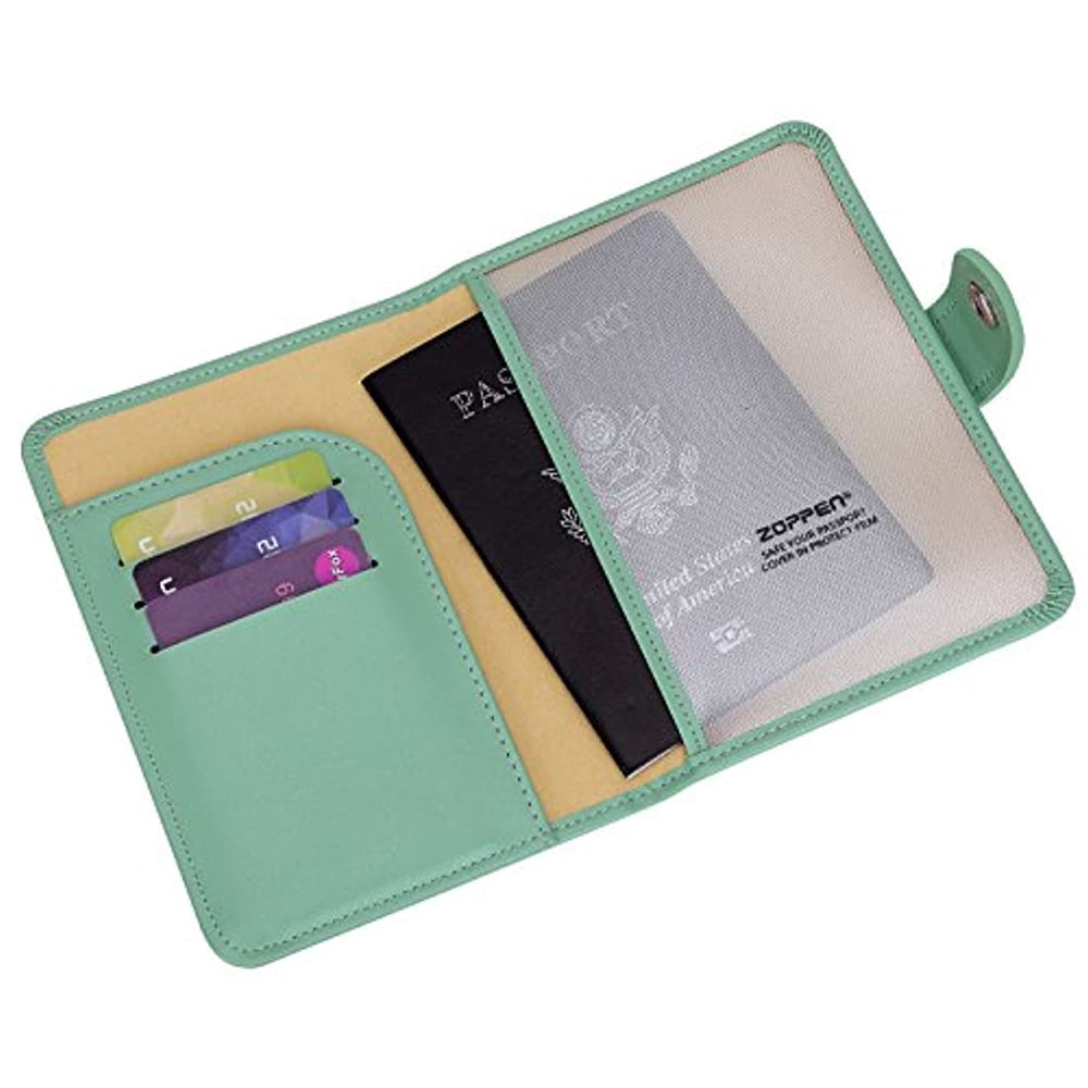 Portadocumentos de viaje para pasaporte con bloqueo  Rfid