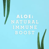 Bebida de jugo de aloe vera dietética vegana e inmunológica