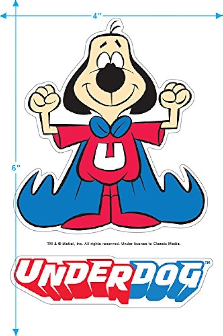 Popfunk Underdog Flying Logo Retro Cartoon T camiseta