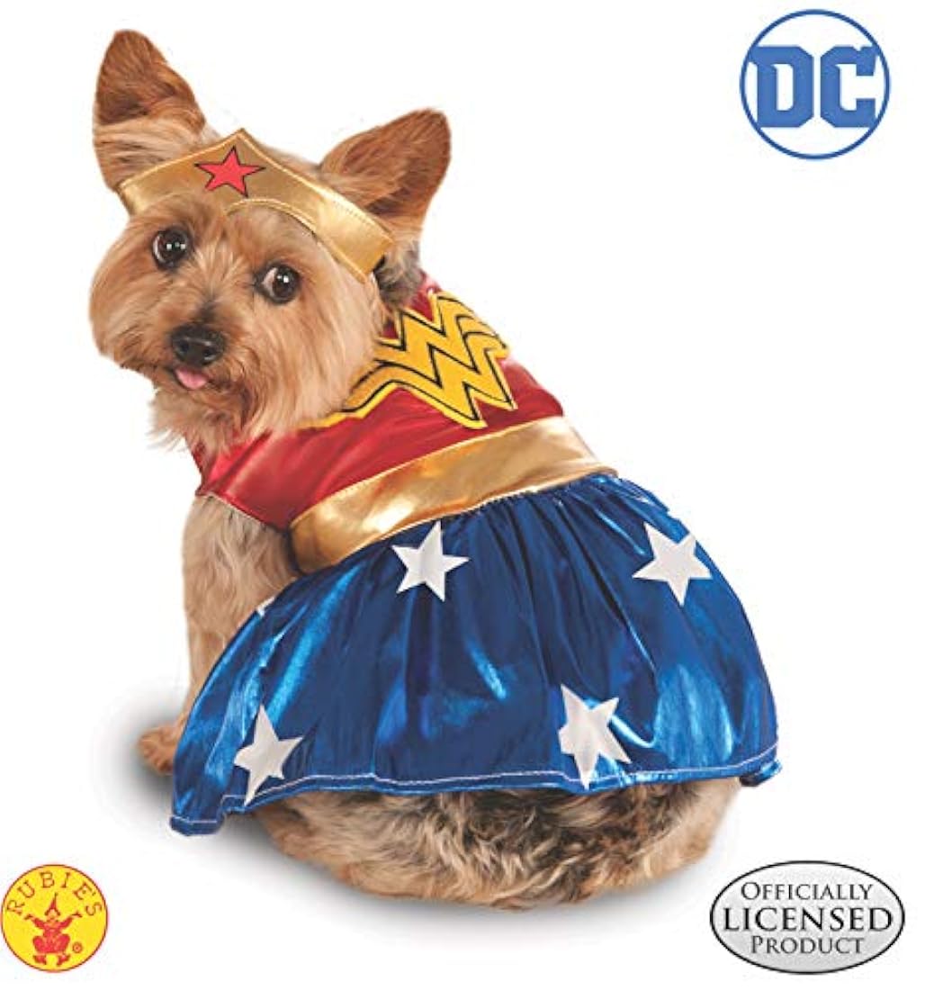 Disfraz de DC Comics Wonder Woman para mascotas