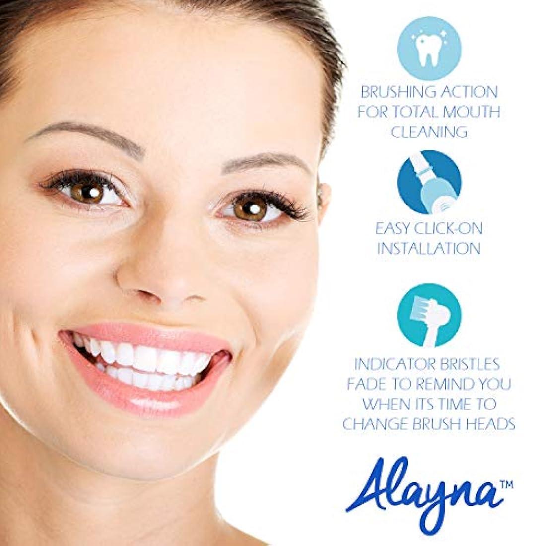 Cabezales de respuesto para cepillos de dientes