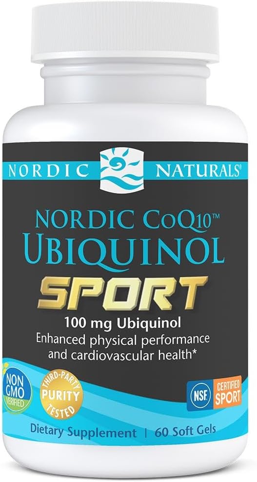 CoQ10 Ubiquinol Sport Nordic Naturals 60 cápsulas
