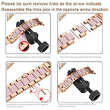 Pulseras de moda Mujeres iWatch Acero inoxidable