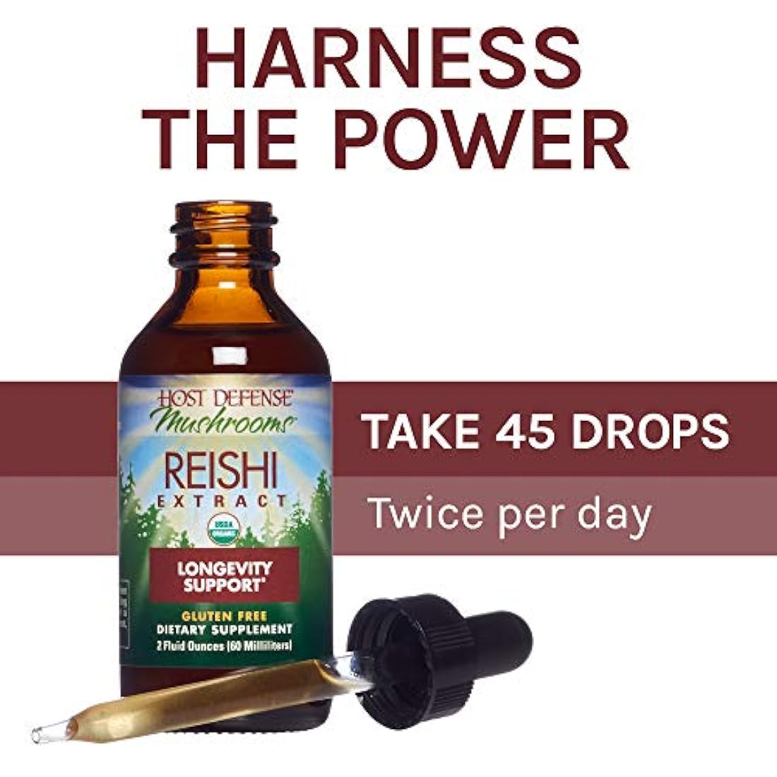 Host Defense - Extracto de Reishi apoya un corazón saludable