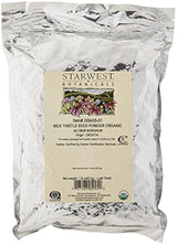 Polvo orgánico de semillas de cardo de leche de Botanicals