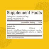 Om Organic Sushroom Nutrition - Suplemento vitamínico
