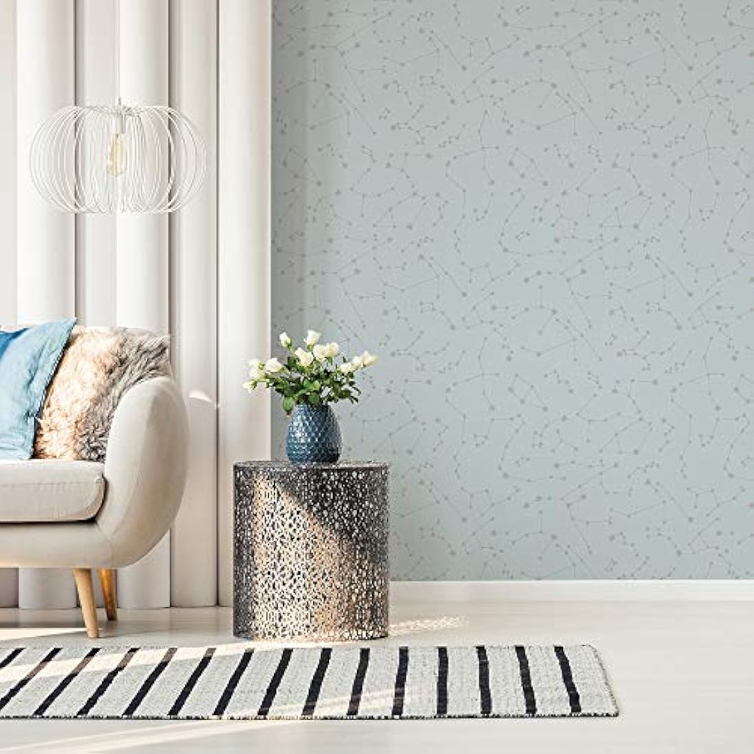 Papel tapiz estampado