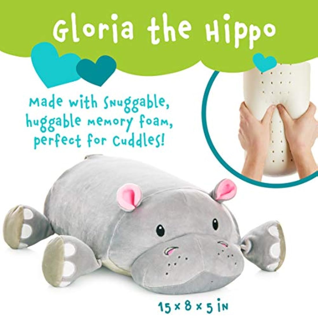 Almohada de espuma viscoelástica con diario