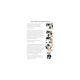 Disfraces de oso panda de peluche negro talla S