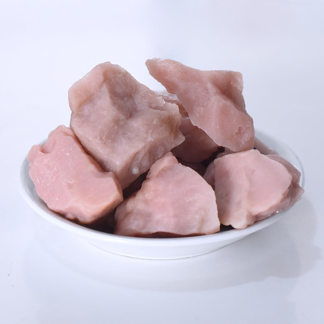 Cristales de Ópalo Rosa Crudos para Curación y Decoración