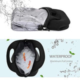 Bolsa de almuerzo con aislamiento impermeable con bolsillo