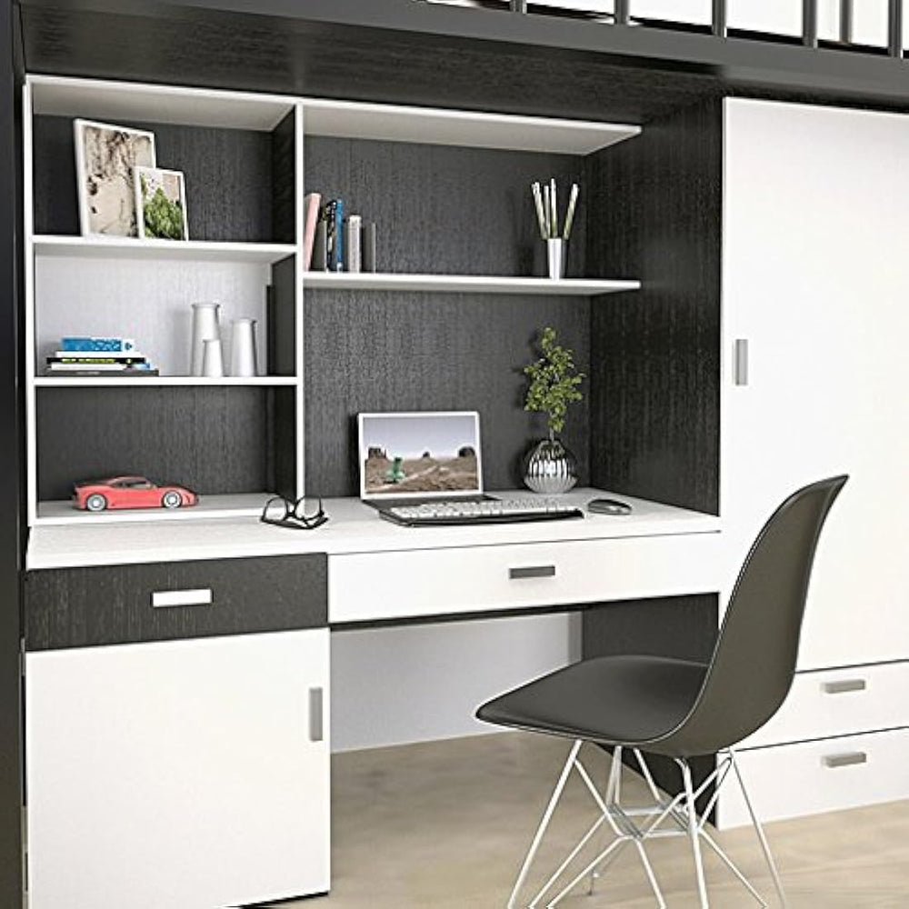 Papel pintado autoadhesivo a prueba de agua negro(24x 196)