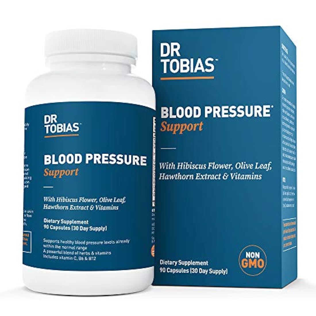 Suplemento Dr. Tobias para presión sanguínea (90 cápsulas)