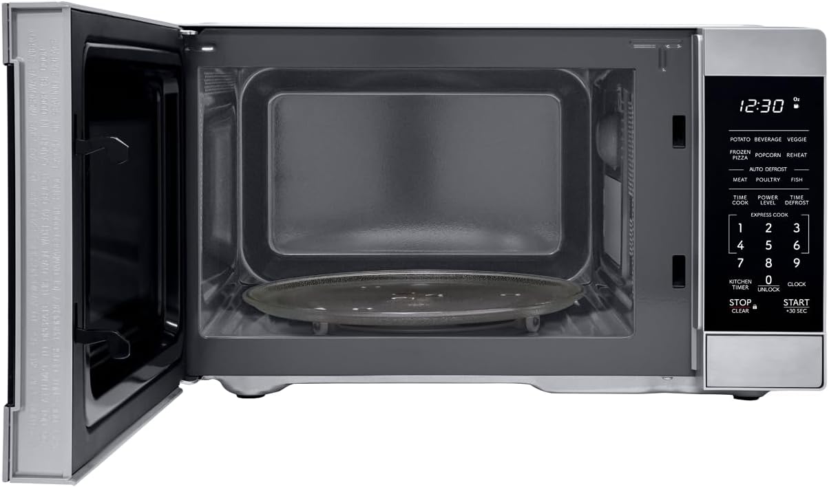 Microondas SHARP 0.9 CuFt, 900W, con Plato Giratorio ZSMC0962KS