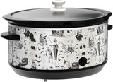 Crockpot de 7 cuartos de Nightmare Before Christmas, patrón sketch