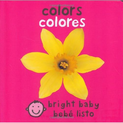 libro Colores bilingües brillantes para bebés