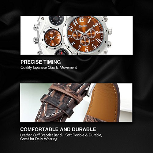 Reloj de pulsera de cuarzo militar para hombre