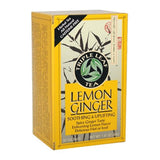 Triple hojas té jengibre bolsas de té, limón, 20 unidades