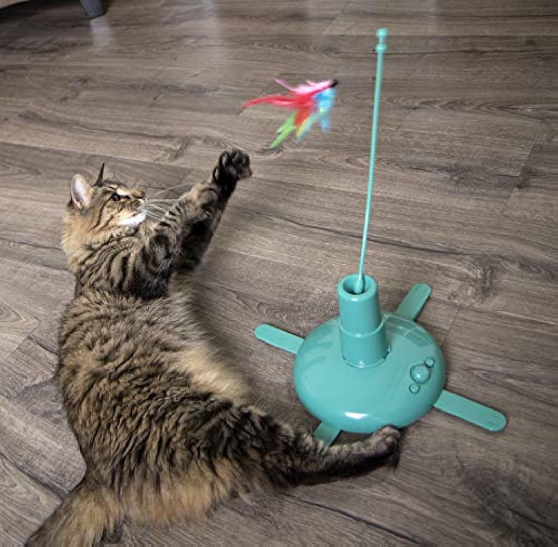 Juguete móvil para gatos automatizado SmartyKat Loco