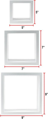Estanterías Flotantes Sorbus - Cubos Decorativos para Pared