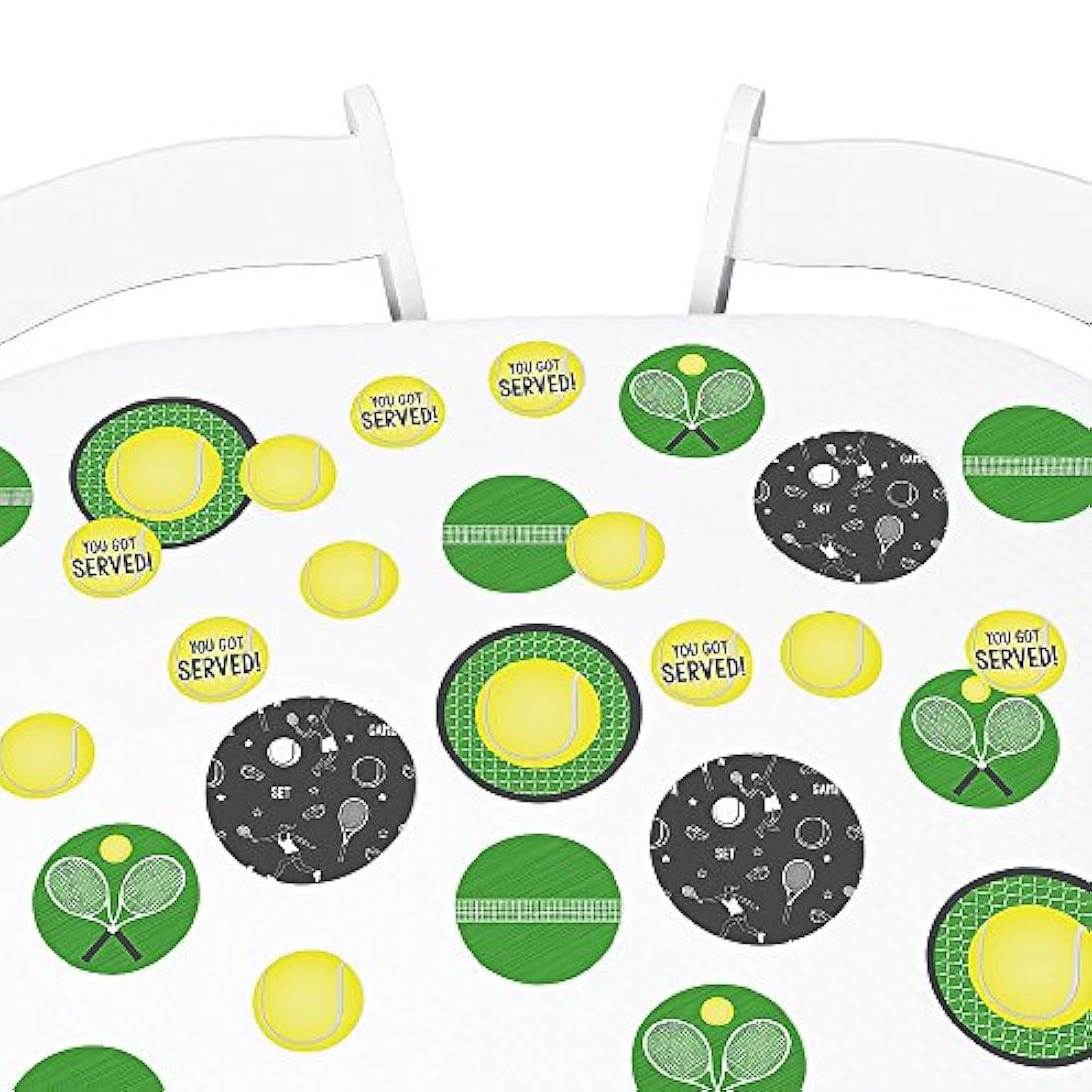 Decoraciones de fiesta diseño de confeti. Marca Pyle