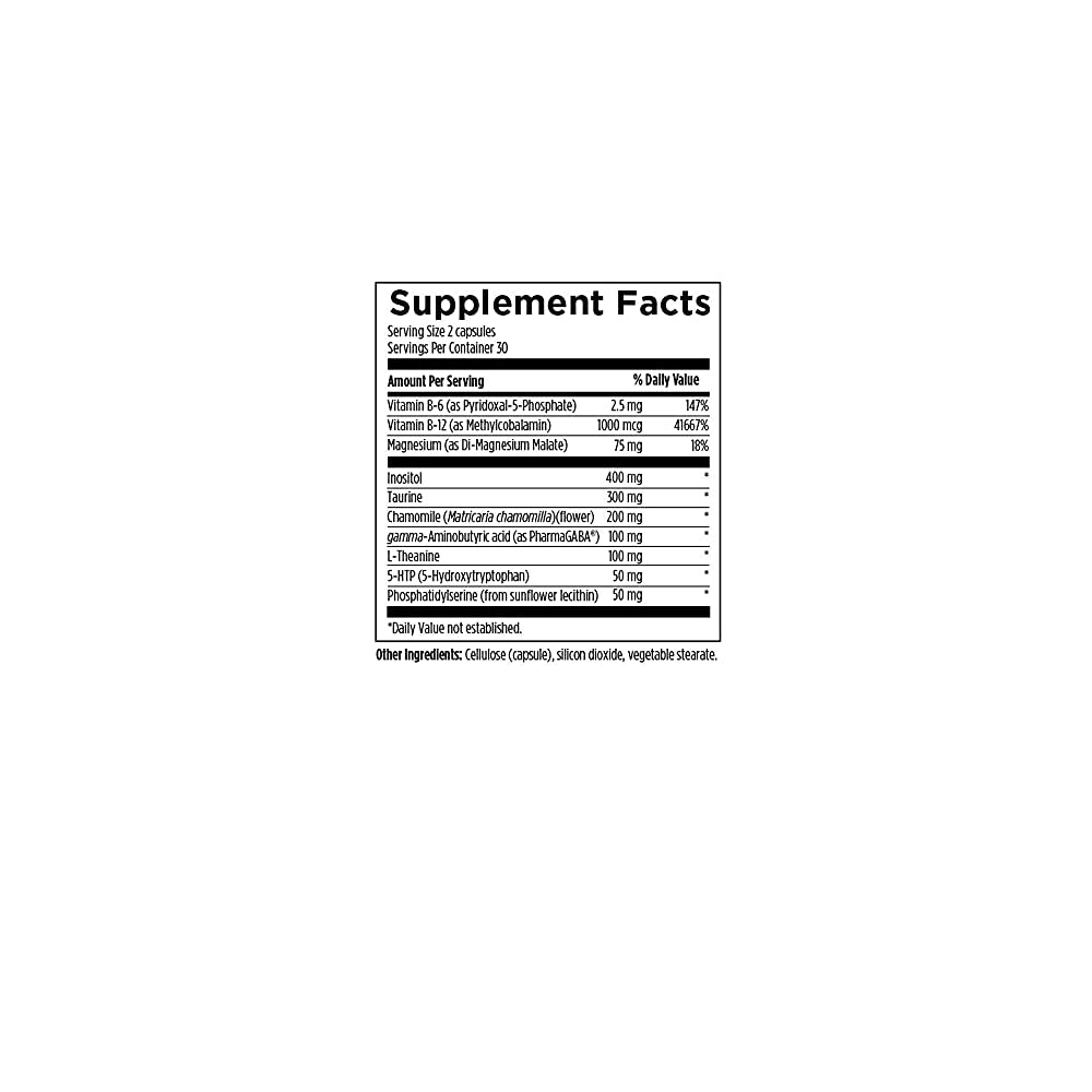 Suplementos Alimenticios de ánimo tranquilos