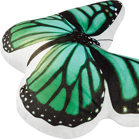 almohada realista forma de mariposa cojín relleno