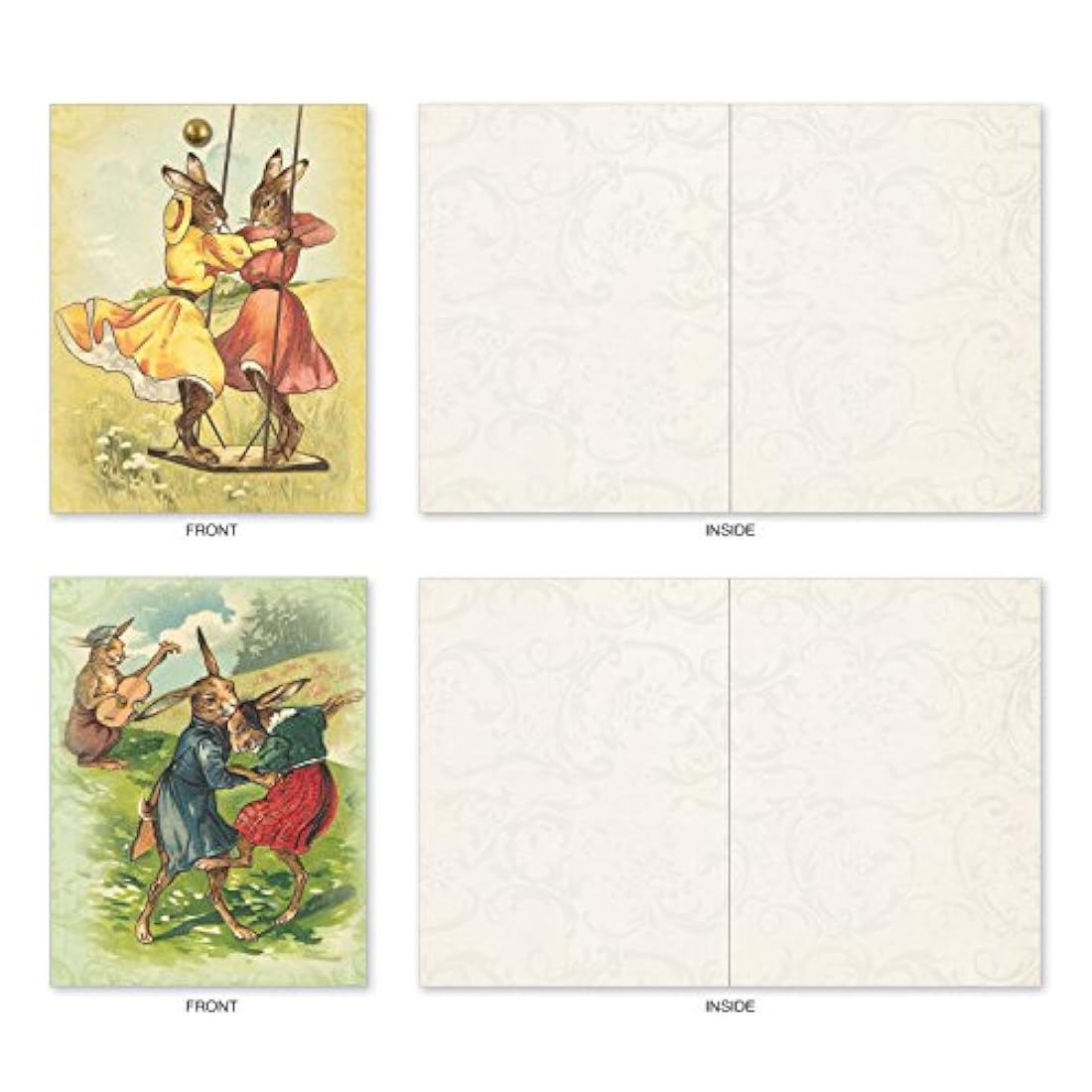 M2345OCB - Tarjetas de felicitación con sobres (3.9 x 5.1 in