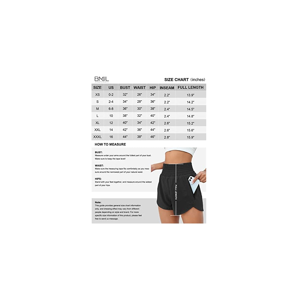 Shorts cortos deportivos de cintura alta talla L