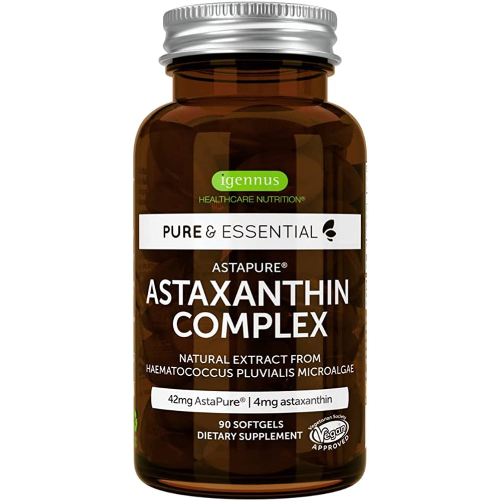 Suplementos Alimenticios de astaxantina pura y esencial