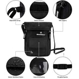 Portadocumentos de viaje con bloqueo oculto unisex