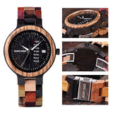 BOBO BIRD Relojes de madera para mujer