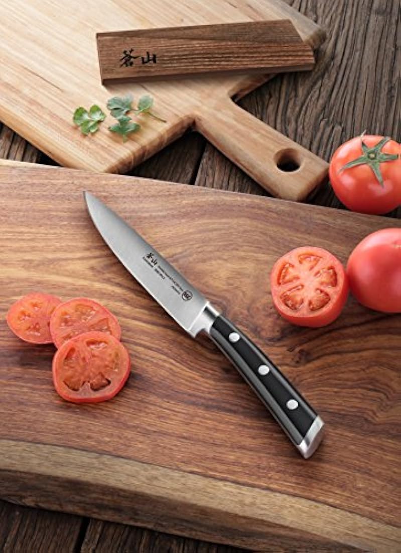 Acero Forjado cuchillo y madera
