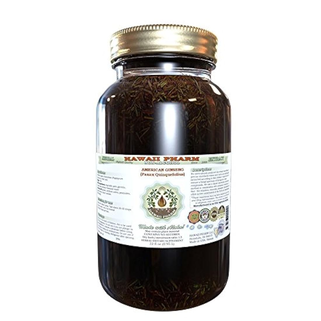 American el Ginseng alcohol-free Extracto de líquido