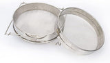 Colador de Acero Inoxidable para Miel, Doble Malla Fina/Gruesa
