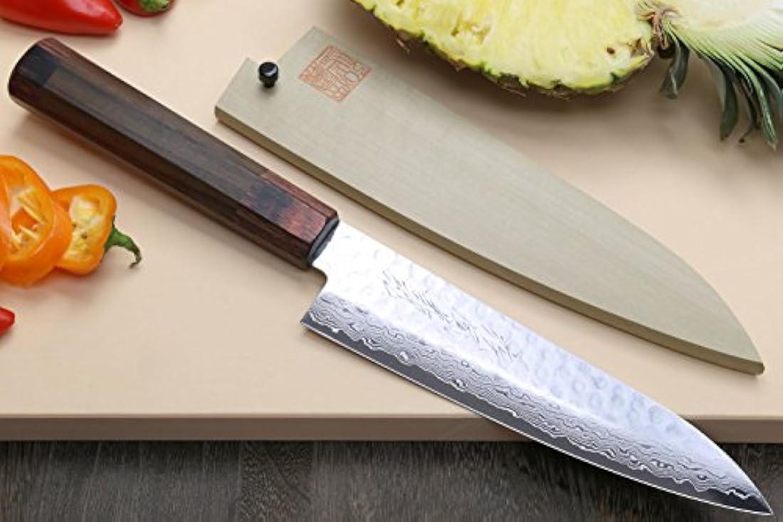Cuchillo de chef japonés (46 capas)