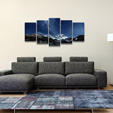 5 Paneles Paisaje Arte Moderno Giclee lona IMPRESIÓN s