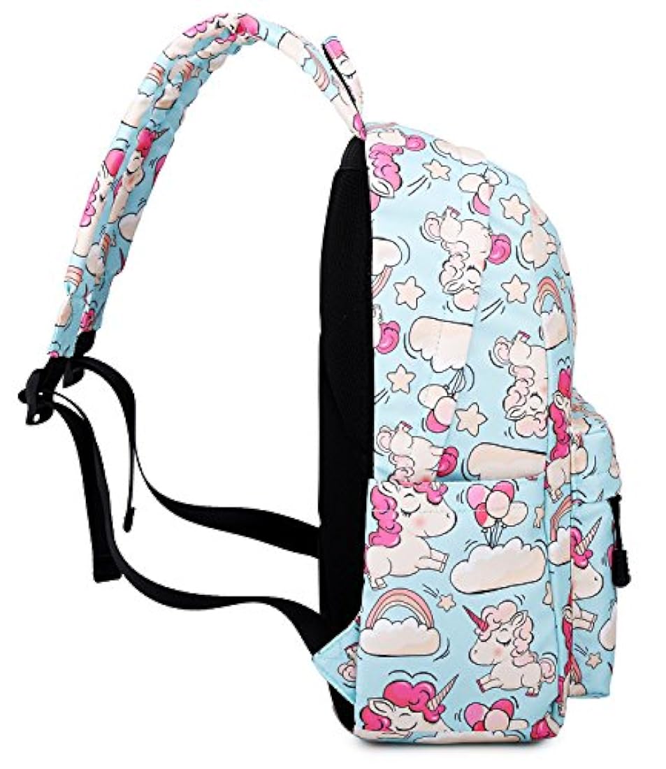 Morral para niñas diseño de unicornio/3 piezas. Abshoo