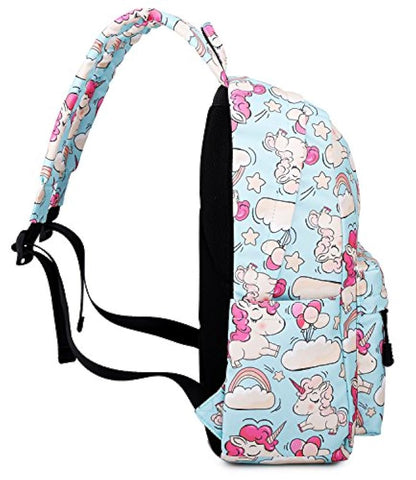 Morral para niñas diseño de unicornio/3 piezas. Abshoo