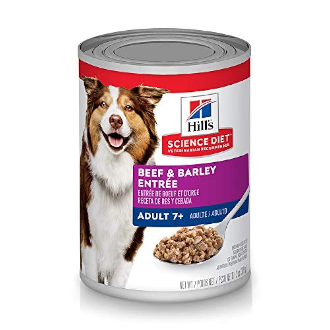 Receta de carne de res y cebada, latas de 13 oz