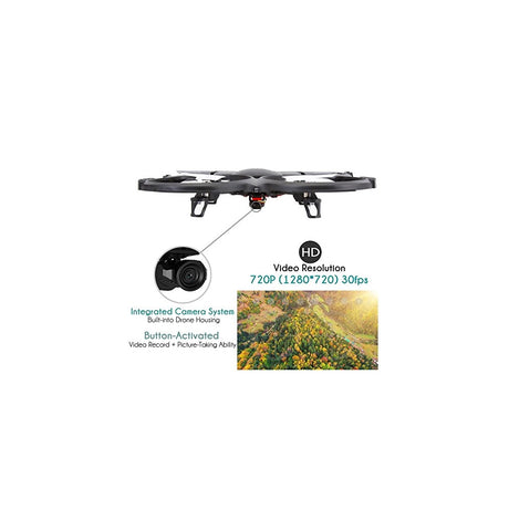 Dron RC con cámara HD  Cuadricóptero SERENELIFE SLDR18HD