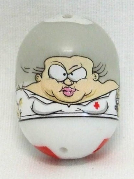 Mighty Beanz 2009 Serie 1 Ultra Rare Sick Single Enfermera