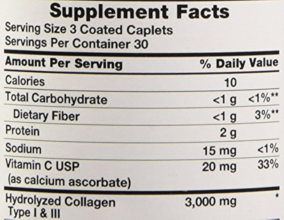 Verdad de la naturaleza hidrolizada 1000 mg Colágeno