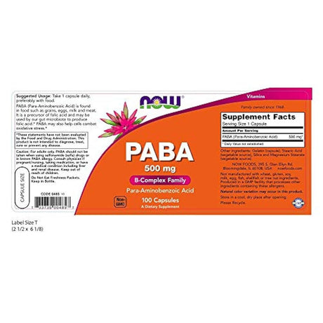 Alimentos PABA